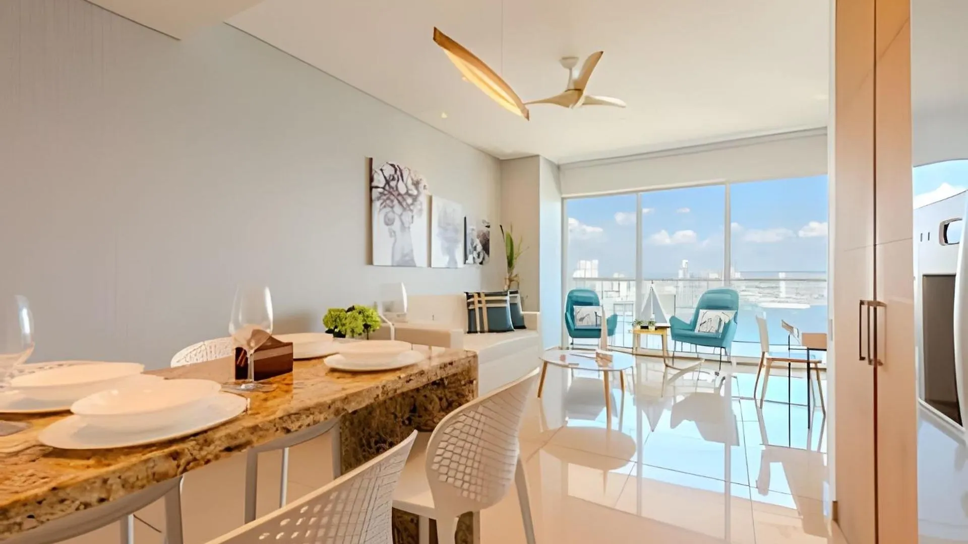 Luxury H2 Piso 19 / Sea Bay View & Historic Center Apartment Cartagena
